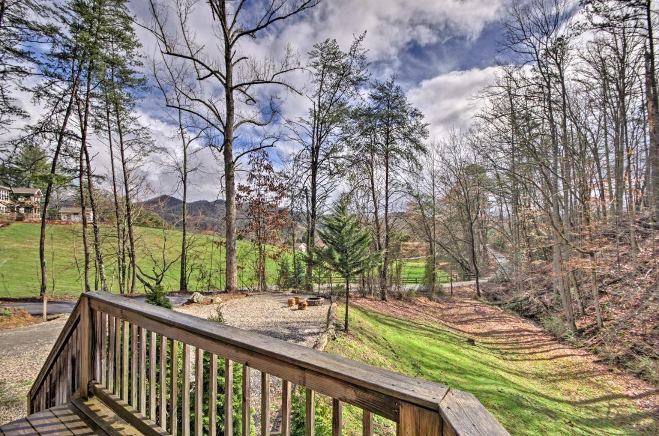 Bryson City Vacation Rental With Hot Tub And Fire Pit! Kültér fotó