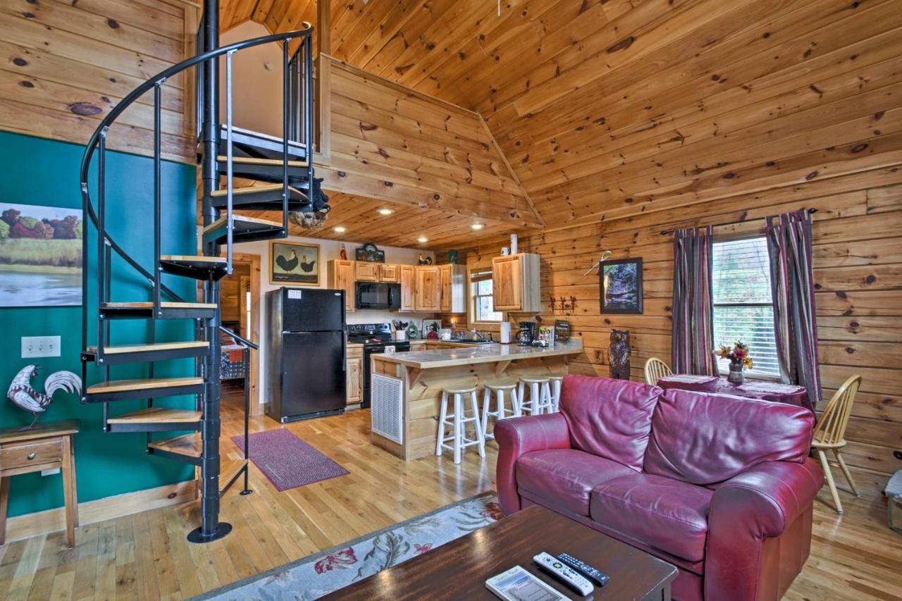 Bryson City Vacation Rental With Hot Tub And Fire Pit! Kültér fotó