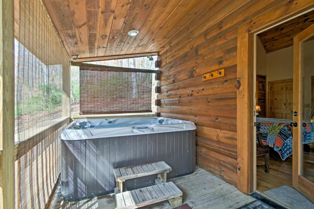 Bryson City Vacation Rental With Hot Tub And Fire Pit! Kültér fotó