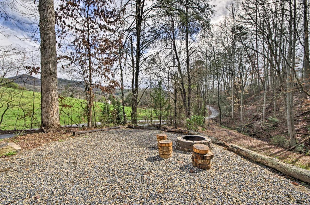 Bryson City Vacation Rental With Hot Tub And Fire Pit! Kültér fotó