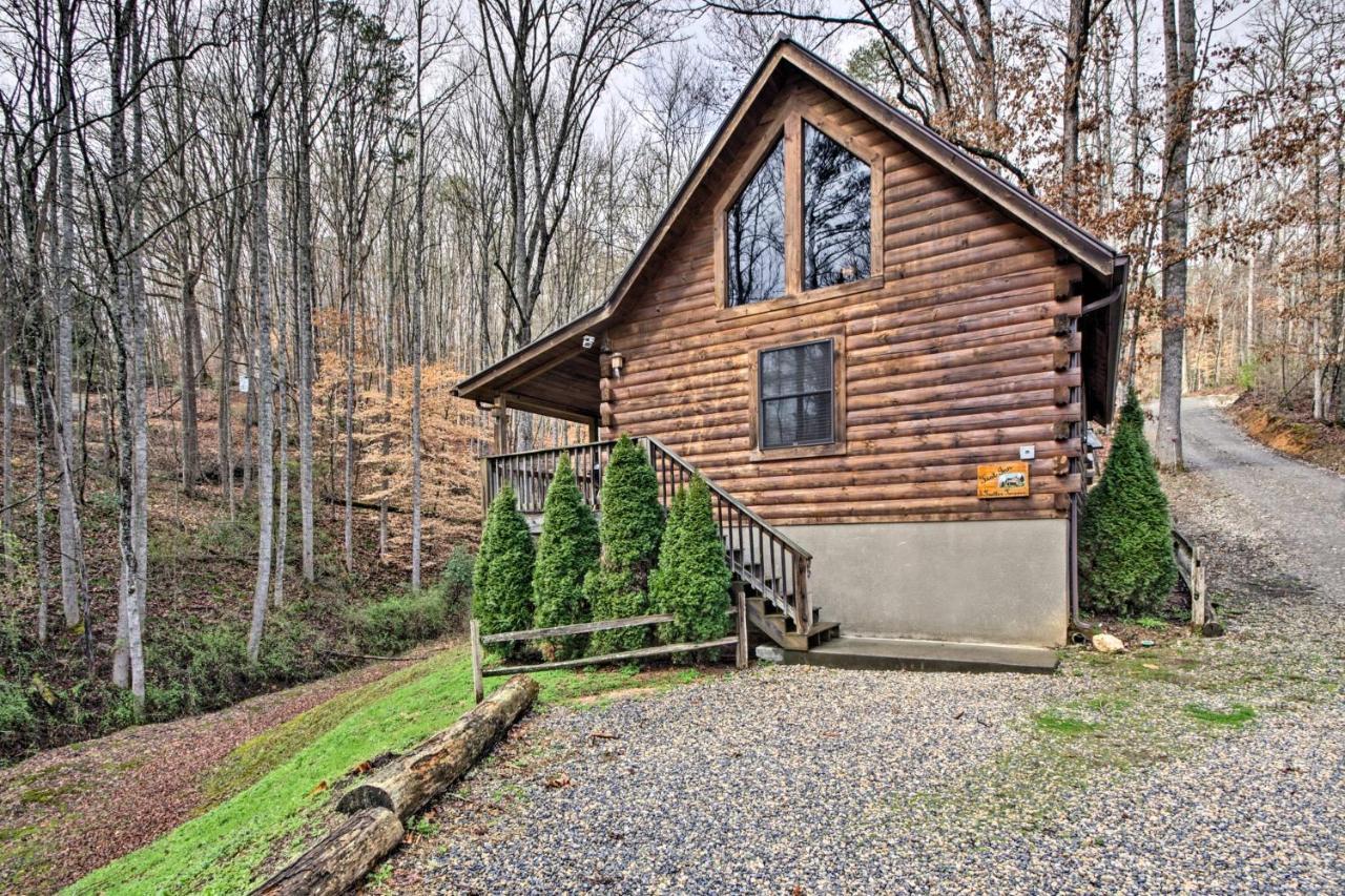 Bryson City Vacation Rental With Hot Tub And Fire Pit! Kültér fotó