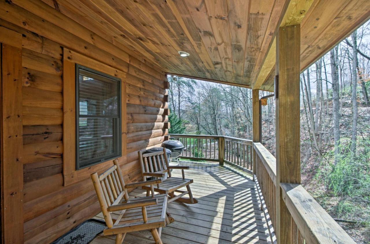 Bryson City Vacation Rental With Hot Tub And Fire Pit! Kültér fotó