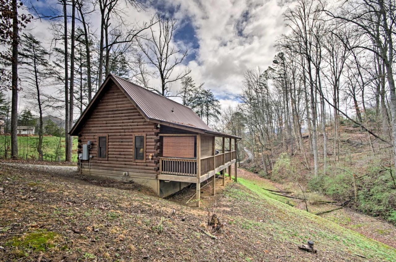 Bryson City Vacation Rental With Hot Tub And Fire Pit! Kültér fotó