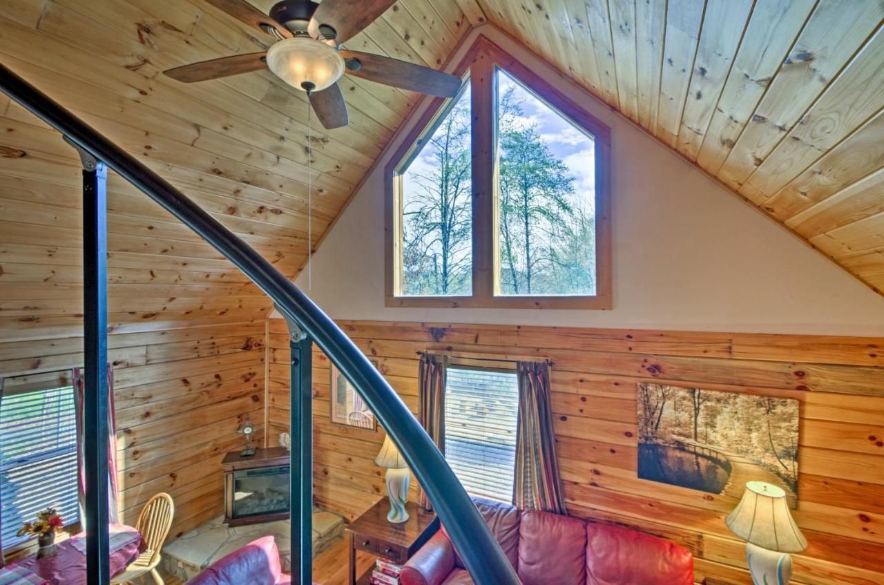 Bryson City Vacation Rental With Hot Tub And Fire Pit! Kültér fotó